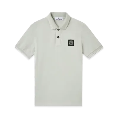 Stone Island Kids Polo Shirts "Light Green"