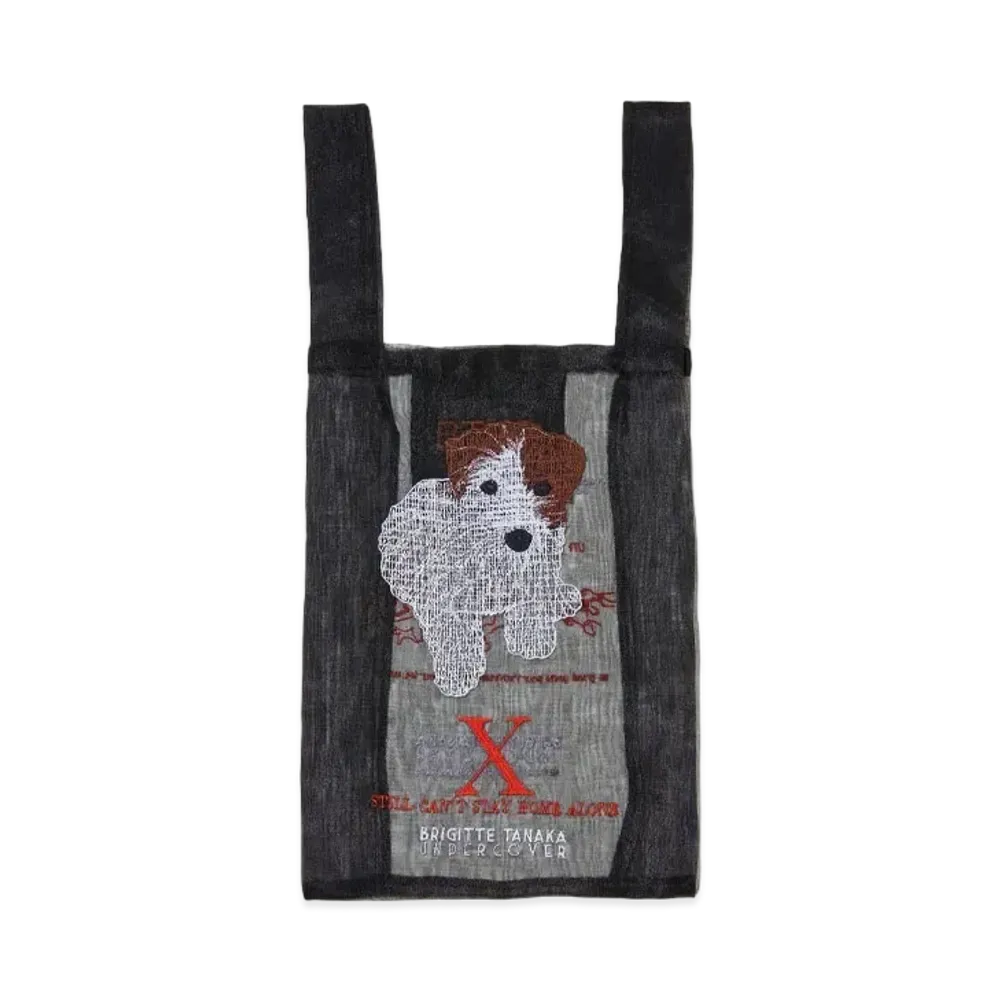 UNDERCOVER x Brigitte Tanaka Nylon Organza Bag "Black"
