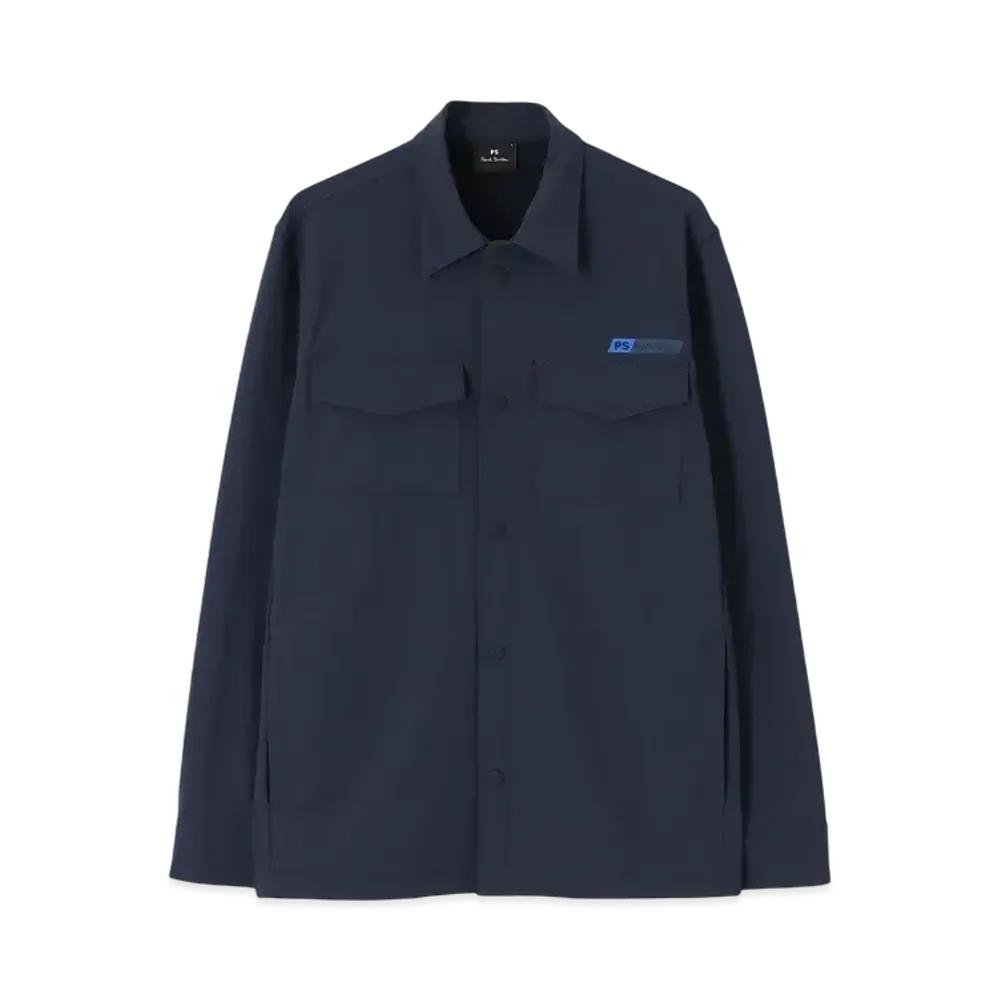 Paul Smith Ps Logo Cut-And-Sew Blouson "DarkBlue"