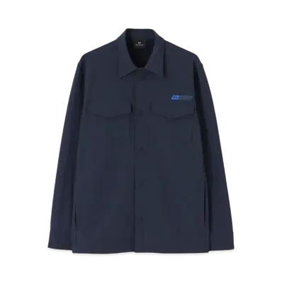 Paul Smith Ps Logo Cut-And-Sew Blouson "DarkBlue"