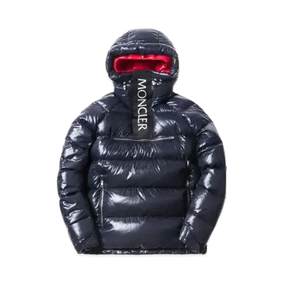 MONCLER x KITH Lachat Down Hoodie "Navy"