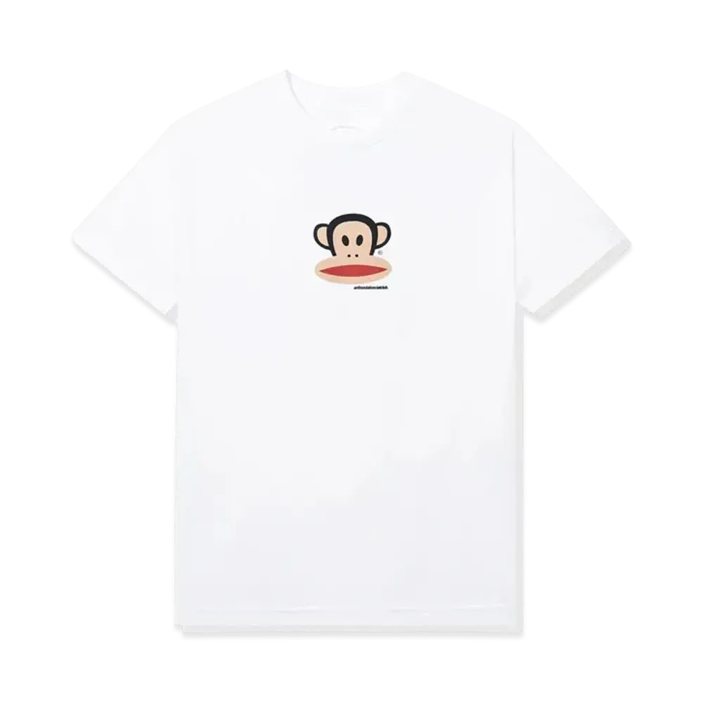ANTI SOCIAL SOCIAL CLUB x Paul Frank Logo White Tee (YOUTH) "White"