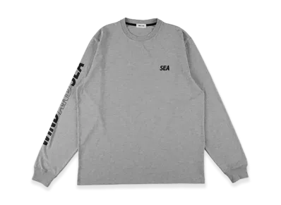 WIND AND SEA L/S Tech Pocket Tee "Gray"
