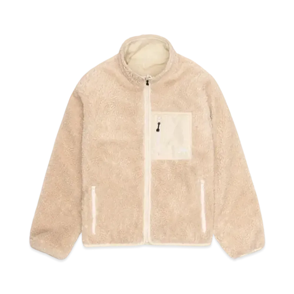 Stussy Sherpa Reversible Jacket "Natural"