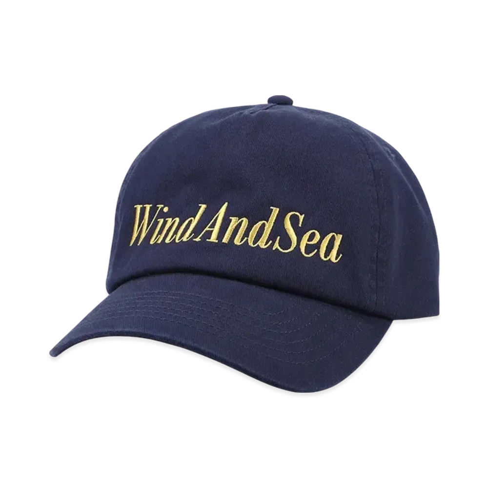 WIND AND SEA Logo Cap "Navy"