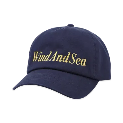 WIND AND SEA Logo Cap "Navy"