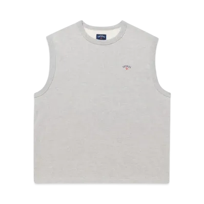 Noah Sweatshirt Vest "Hether Grey"