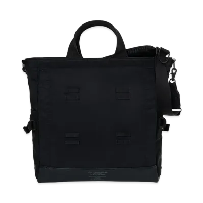 PORTER Monochrome 2Way Tote Bag "Onyx Black"