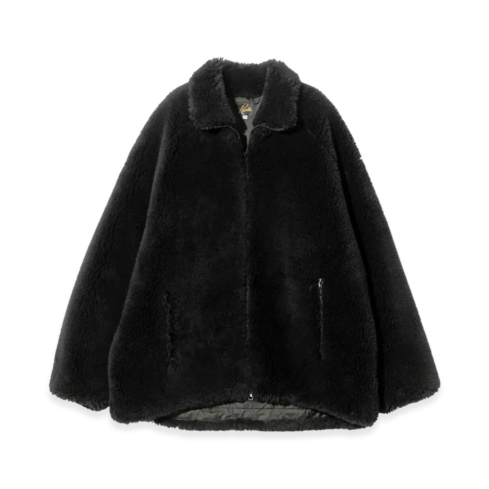 NEEDLES Fur Jacket - Acrylic Pile "Black"