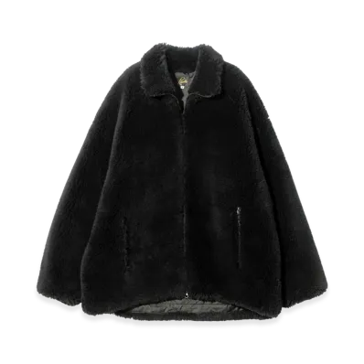 NEEDLES Fur Jacket - Acrylic Pile "Black"