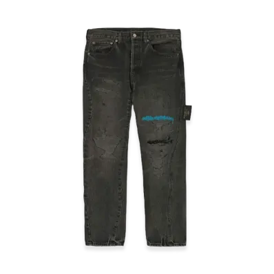 UNDERCOVER Distressed Denim Pants "Black"
