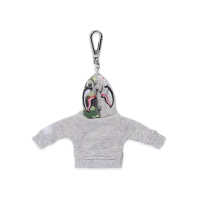 A BATHING APE 1St Shark Key Chain "Gray"