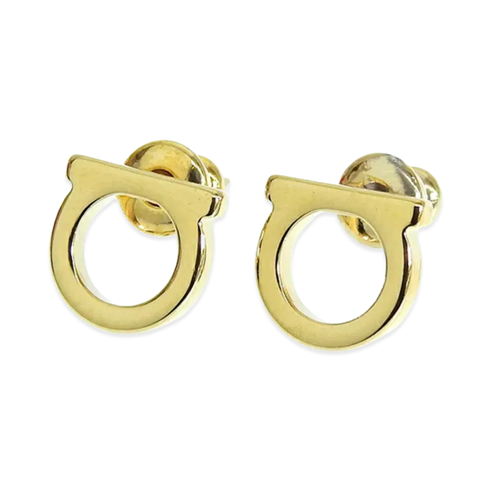 Salvatore Ferragamo Earrings "Gold"