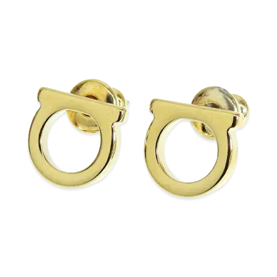 Salvatore Ferragamo Earrings "Gold"