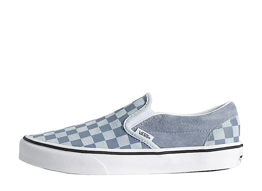 Vans Classic Slip-On Checkerboard "Light Blue"