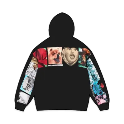 Supreme Spread Zip Up Hooded Sweatshirt "Black"