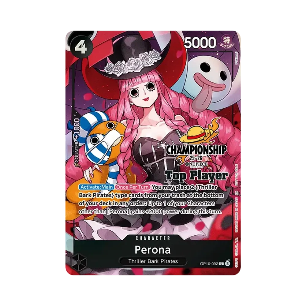 ペローナ C [OP10-092]【英語版】(プロモーションカード「チャンピオンシップ 25-26 トッププレイヤーパック」)