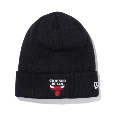NEW ERA Basic Cuff Knit Chicago Bulls "Black"