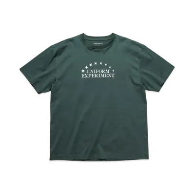 uniform experiment Stencil Logo Tee "Green"