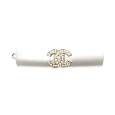 CHANEL Hair Clip "White"