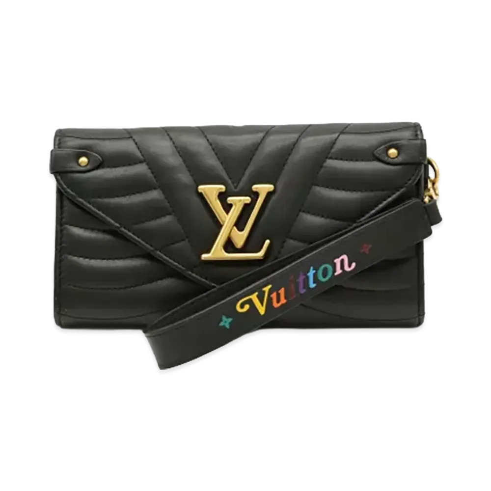 Louis Vuitton New Wave Long Wallet "Noir"