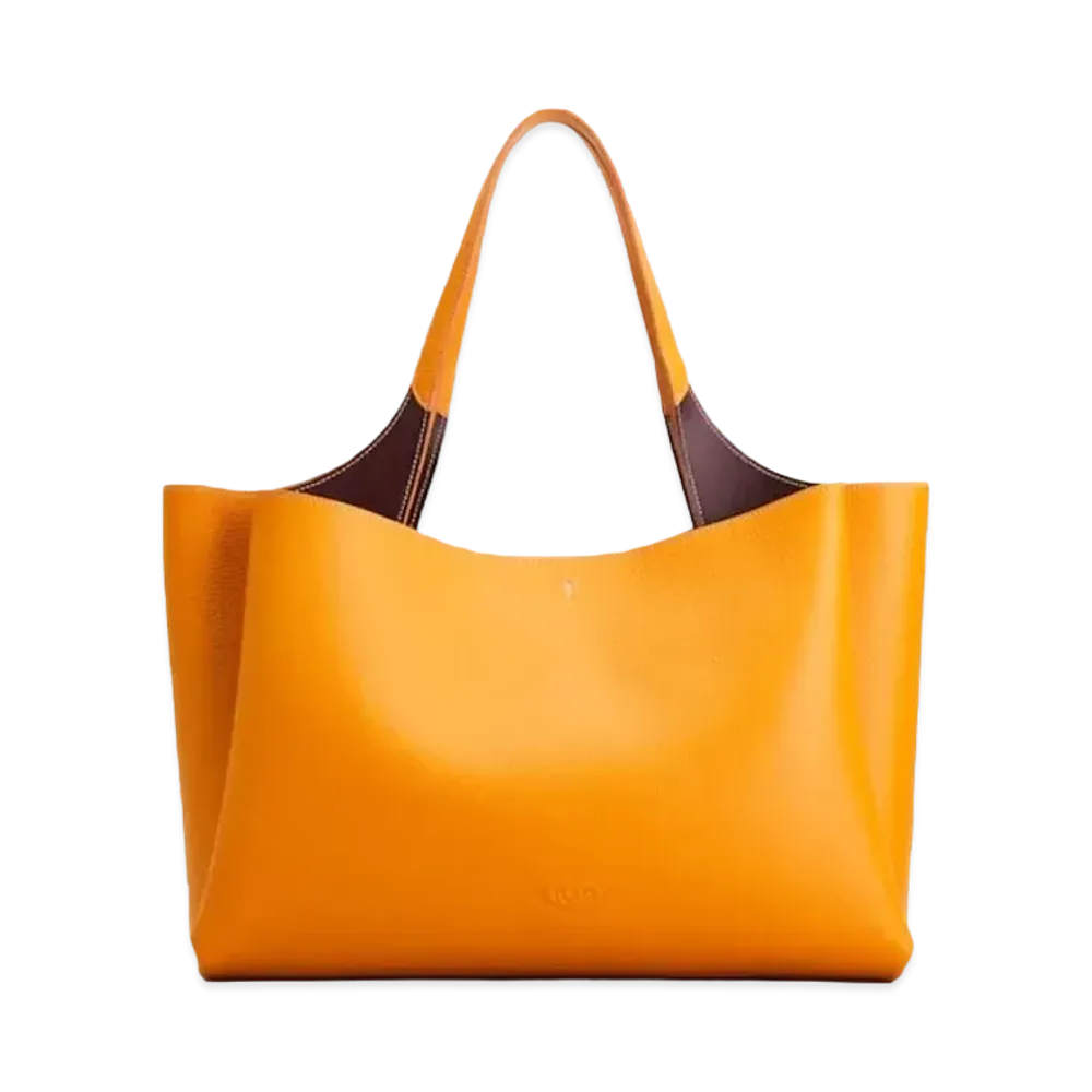 TOD'S Leather Bag Medium "Yellow"