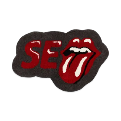 WIND AND SEA x The Rolling Stones Sea Rag "Black/Red"