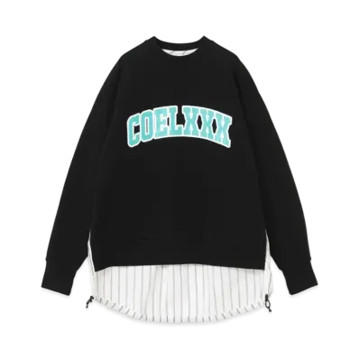 GOD SELECTION XXX x COEL Docking Pullover "Black"