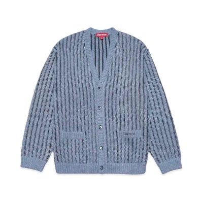 Supreme Confetti Cardigan "Slate"