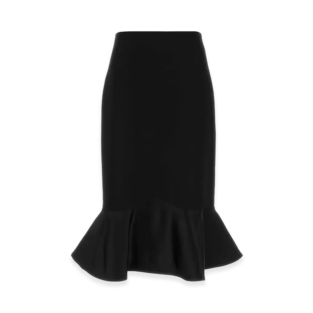 FENDI Women's Wool Skirt "Black"