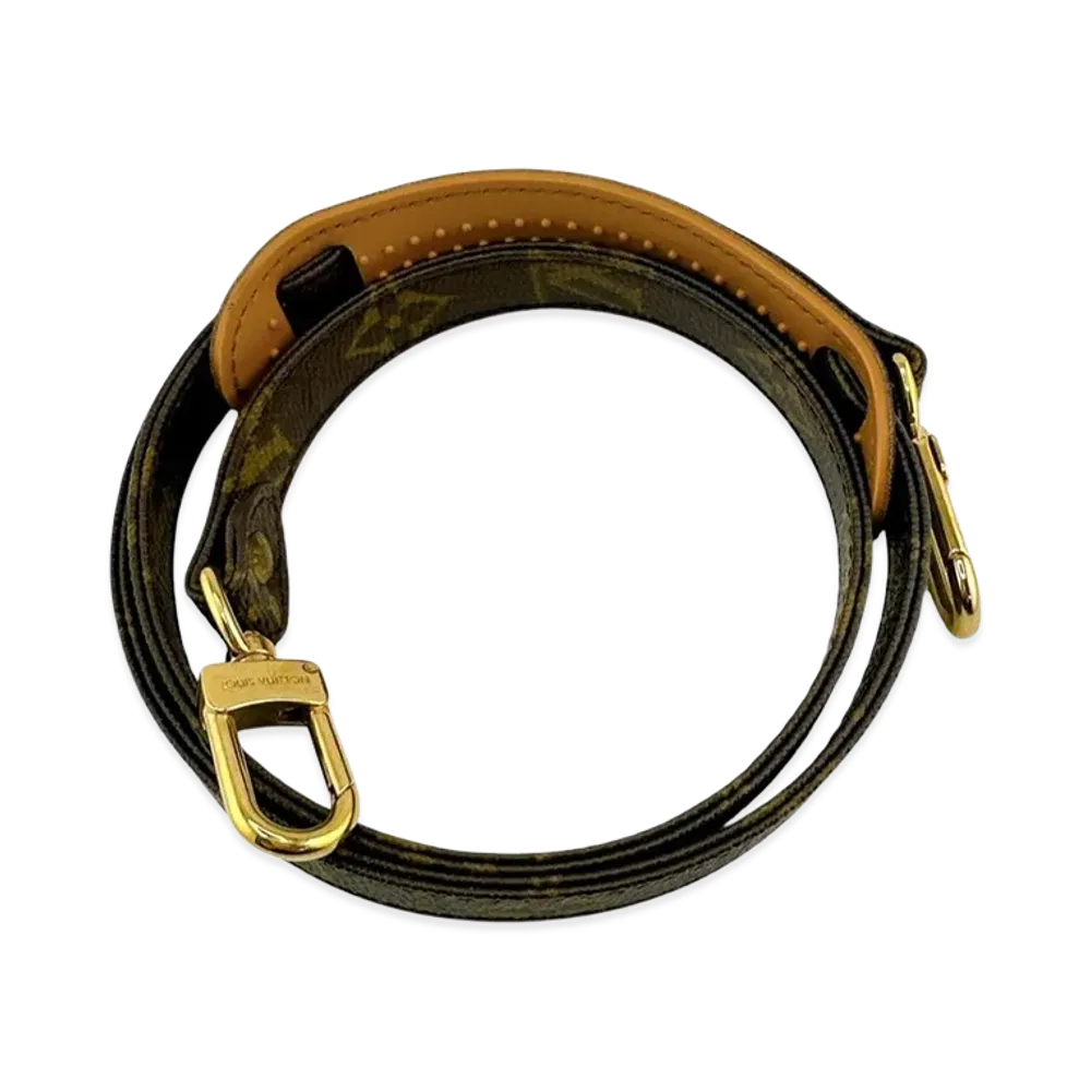 Louis Vuitton Monogram Shoulder Strap "Brown"