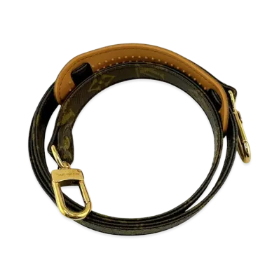 Louis Vuitton Monogram Shoulder Strap "Brown"