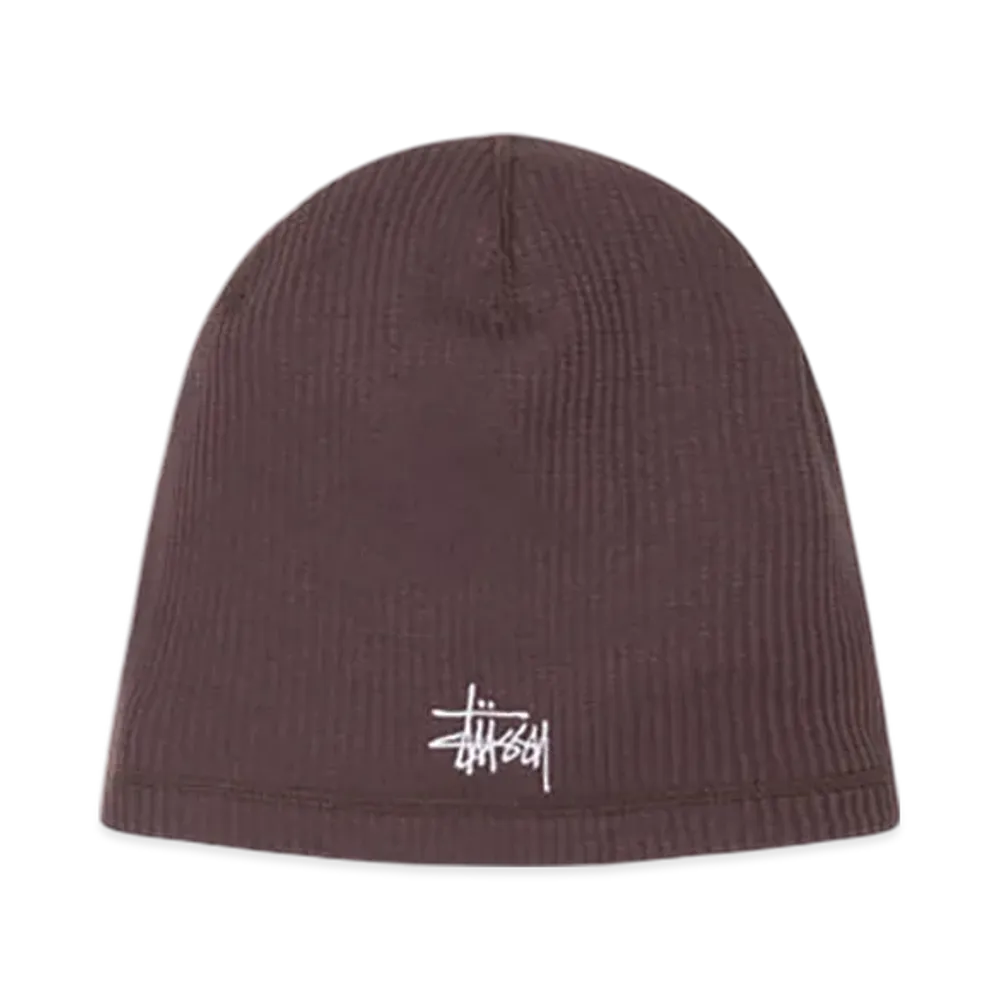 Stussy Skullcap Waffle "Brown"