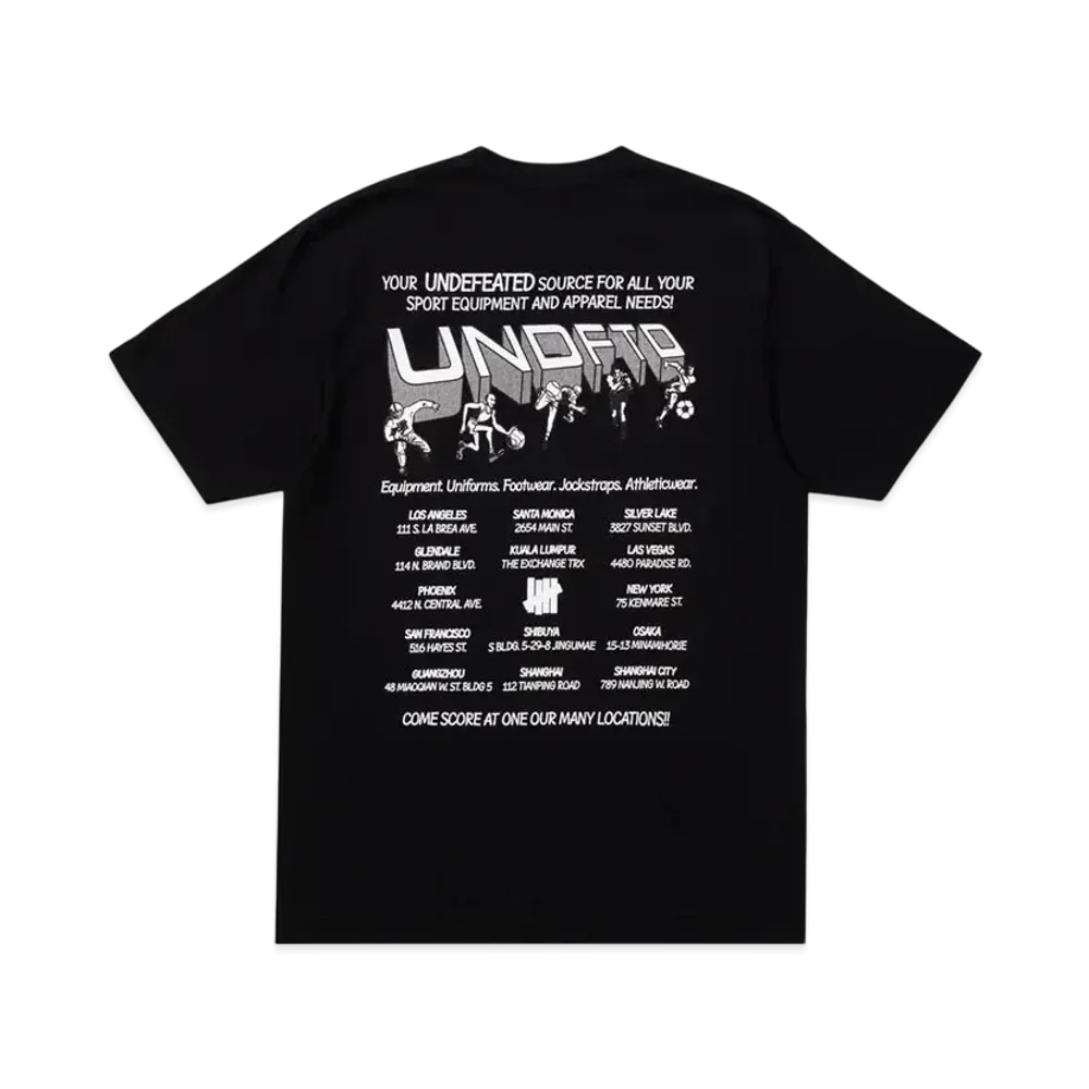 UNDEFEATED Team Store S/S Tee "Black"
