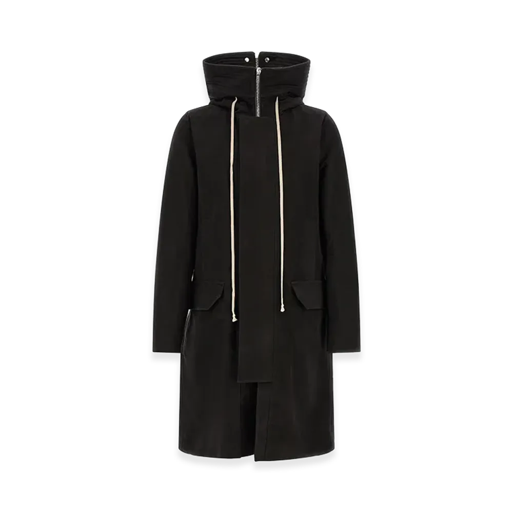 Rick Owens Parka Coat "Black"
