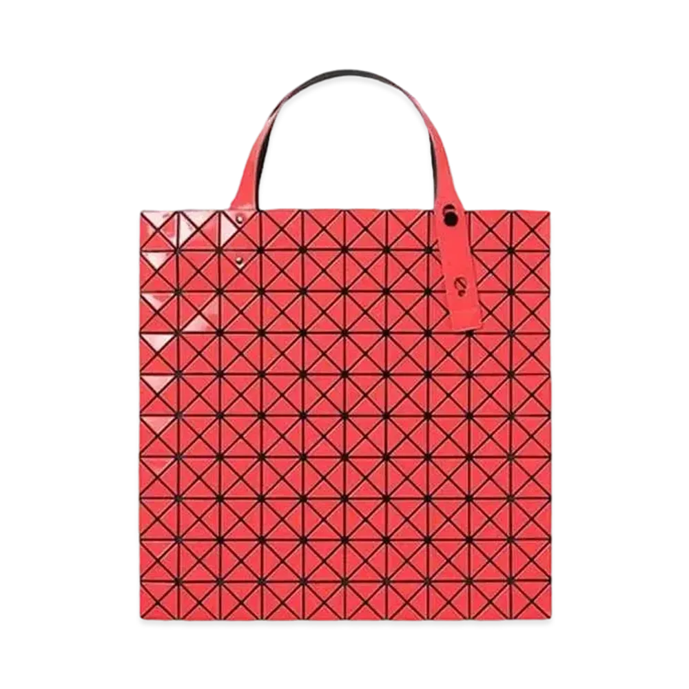 ISSEY MIYAKE BAOBAO PRISM-1 Lucent Tote bag "Coral Orange"