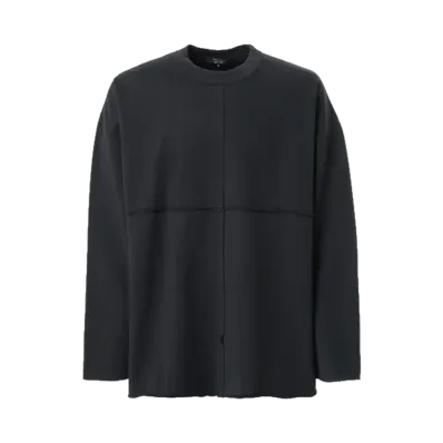 COMME des GARCONS HOMME Cotton Garment Dye Cotton Shirt "Black"