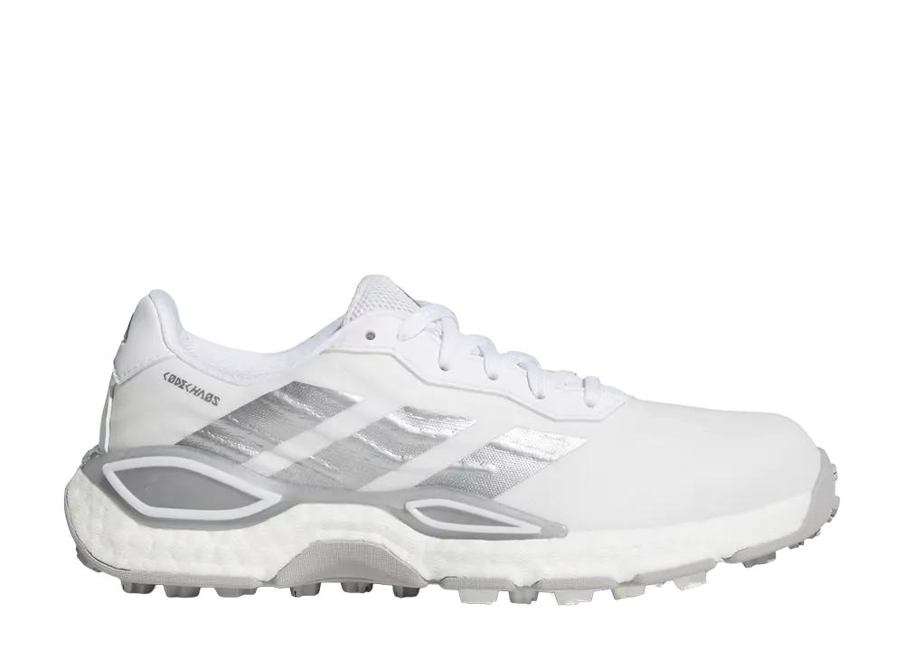 adidas Women's Codechaos 27 Spikeless Golf "Cloud White/Silver Metallic"