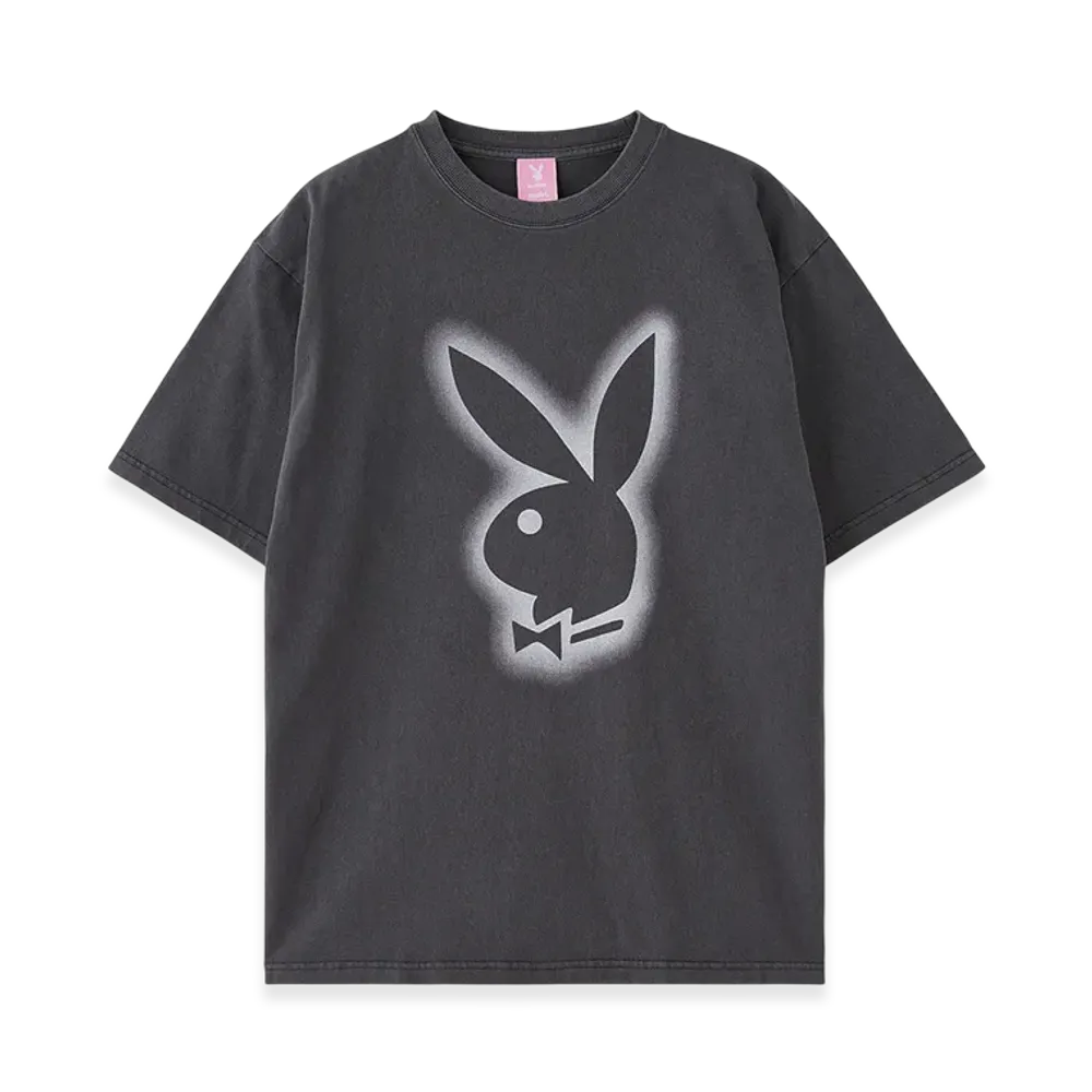 X-Girl x Playboy Faded S/S Tee "Black"