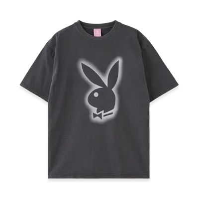 X-Girl x Playboy Faded S/S Tee "Black"