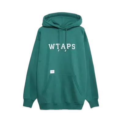 WTAPS Academy / Hoody / Cotton. College "Green"