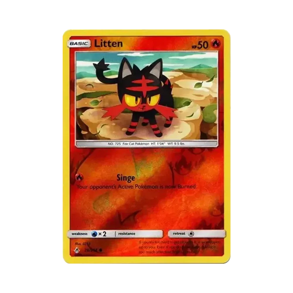 ニャビー C :リバースホロ [26/214]【英語版】(サン&ムーン「アンブローケンバンズ」)