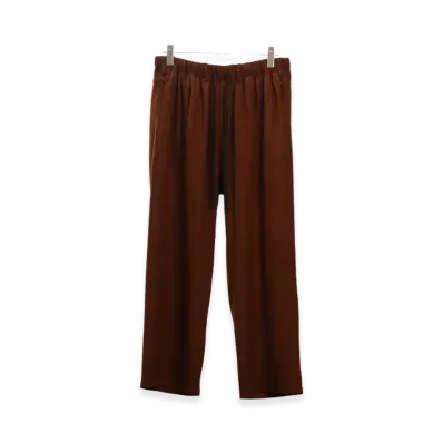 ANCELLM Wool Gathers Slacks "Marron"