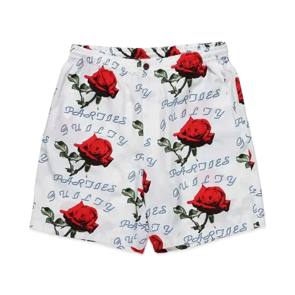 WACKO MARIA HAWAIIAN SHORTS "White"