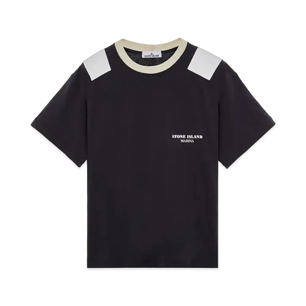 Stone Island 223X3 Marina Crew Neck T-Shirt "Blue"