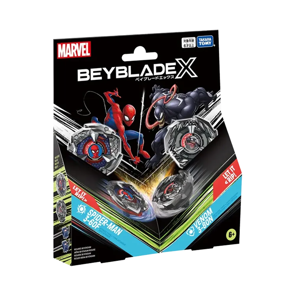 タカラトミー【ベイブレードX】BX-00 マーベル スパイダーマン3-60F