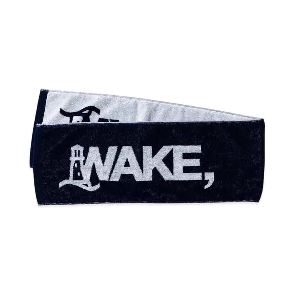 WAKE Muff Towel "Navy"