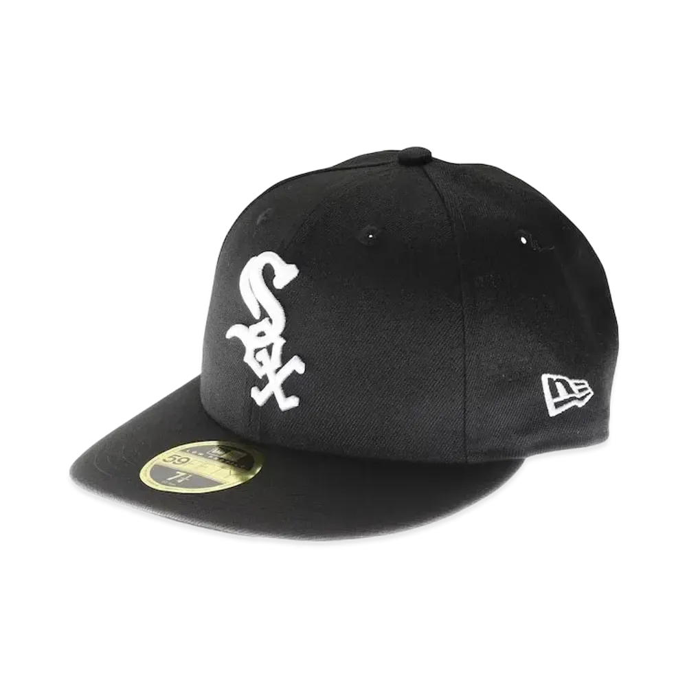 NEW ERA White Sox Authentic Low Profile Cap Game "Black"