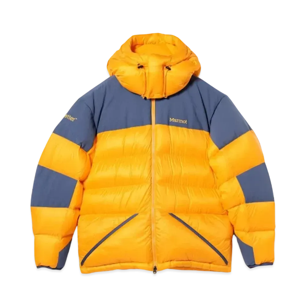 BEAMS x Better (TM) Gift Shop x Marmot BGS Plasma Parker "Solar/BlueIndigo"