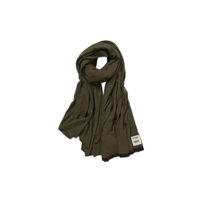 UNDERCOVER x nonnative OZISM Monk Big Stole Wool Yarn "Olive"